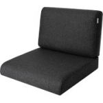 PillowPrim, punutud toolipadjad &otilde;ue, 50 x 50 cm, mustad.