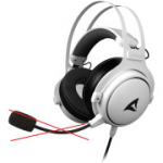 Sharkoon Skiller SGH50 White, Hi-Res Audio, Circumaural k&otilde;rvaklapid