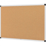 Amazon Basics korgist teadetetahvel ristk&uuml;likukujulise alumiiniumraamiga 90 x 60 cm, h&otilde;bedane