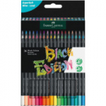 Faber-Castell Blackwood v&auml;rvipliiatsite komplekt, must sari, 36 tk.