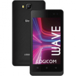 LOGICOMi 4G telefon n&auml;otuvastusega 4'' &ndash; 8 GB topelt nano-SIM-kaardid &ndash; Android 11 GB must