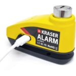 KRASER KR7Y mootorratta piduriketta lukk &ndash; 110 dB alarm, 7 mm (A+ klass)