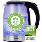 COSORI klaasist veekeetja, 2200 W, kiirsoojendus, 1,7 L