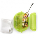 L&eacute;ku&eacute; mikrolaineauruti, s&uuml;gav kauss, roheline, 3-4 inimesele