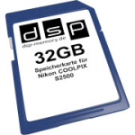 32 GB Memory Card for Nikon Coolpix S2500