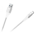 REBEL USB - USB Type-C kaabel, 100 cm, valge