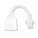 Ripp-laelamp REV v&auml;ljat&otilde;mmatava jalaga, pikkus 50-130 cm, 60 W, E27, valge.