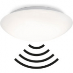 Briloner Leuchten - liikumisanduriga LED-laevalgusti, 15 w, 1500 luumenit, l&auml;bim&otilde;&otilde;t 29 cm