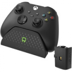 Venom laadimisdokk laetava akuga, must (Xbox Series X/S)