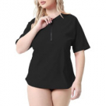 Halcurt UV-kaitsega naiste ujumiss&auml;rk, UPF 50+ p&auml;ikesekaitse, suurus 2 XL