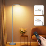 LED p&otilde;randalamp, 36 W, eriti ere, kaugjuhtimispuldiga, 3000K&ndash;6000K, h&otilde;bedane