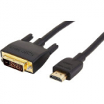 Amazon Basics HDMI A-DVI adapterkaabel, 1,8 m
