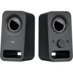 Logitech Z150 arvutik&otilde;larid, stereoheli, 2 k&otilde;larit, 6 W tippv&otilde;imsus, 3.5 mm sisend, PC / TV / mobiiltelefon / tahvelarvuti - mustad