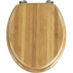 WENKO WC-poti kaas naturaalsest bambusest, 34 x 41 cm.