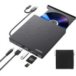 ORIGBELIE v&auml;line DVD-seade, CD-seade USB 3.0 Type-C CD/DVD ROM +/-RW