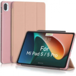 MuyDoux &uuml;mbris Xiaomi Mi Pad 5/5 Pro 11-tollisele mudelile, pehme tagak&uuml;lg, automaatse unerežiimi/&auml;ratuse funktsioon, &uuml;li&otilde;huke ja kerge (roosa kuld)