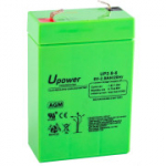 U-Poweri AGM aku 6V 2.8Ah &ndash; VRLA taaslaetav