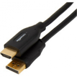 Amazon Basics DisplayPort-HDMI-ekraanikaabel, 0,9 m