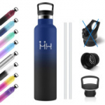 1L roostevabast terasest joogipudel, BPA-vaba, lekkekindel