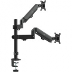 Maclean MC-136 kahe monitori alus (must, 17&ndash;32")