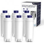 iRhodesy veefilter Delonghi kohvimasinatele DLSC002 &Uuml;hildub Delonghi ECAM, Esam, ETAM, BCO, EC-ga.