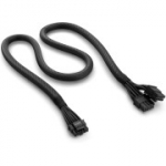 NZXT adapterkaabel 12VHPWR &mdash; 12VHPWR 12+4 (16) kuni kahe PCIe 8-pin &uuml;henduseni, m&otilde;eldud NVIDIA 40. seeria graafikakaartidele, kasutades olemasolevat ATX 2.X toiteplokki (PA-xG1BB) &mdash; 600 W, must