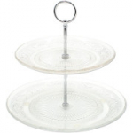 Klaasist koogialus Dekohelden kahetasandiline, 25 cm