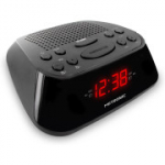 Metronic 477003 Kahekordne &auml;ratuskell FM raadio - must
