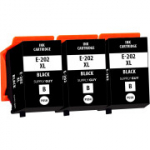 Supply Guy 3 tindikassetti, mis &uuml;hilduvad Epson 202XL mustaga