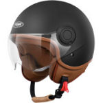 YEMA HELMET DW-611 avatud n&auml;oga skuutri mopeedikiiver ECE 3/4 Mezzo kiiver, suurus L (A+ klass)