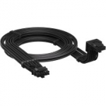 Corsairi 90&deg; 12V-2x6 toitekaabel NVIDIA GeForce RTX graafikakaartidele, &uuml;lekuumenemiskaitse, stiil B