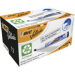 BIC Velleda 1751 ECOlutions tahvlimarkerid, mustad, 12 tk.