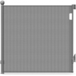 VOUNOT&reg; sisset&otilde;mmatav turvav&auml;rav lastele ja koertele. 0&ndash;180 cm, hall.