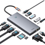 Baseuse 13-&uuml;hes USB-C dokkimisjaam 3 monitori 4K