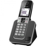 PANASONIC - DECT-telefon must - KX-TGD310FRG (ilma patareita)