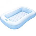 Ristk&uuml;likukujuline lastebassein Intex pehme t&auml;ispuhutava p&otilde;hjaga, 166 P x 100 L x 25 K cm