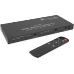 FeinTech VAX04101A HDMI eARC l&auml;biv l&uuml;liti 4x1 3 HDMI allika jaoks