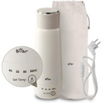 Bear 300 ml nelja temperatuuriga elektriline veekeetja, kaasaskantav 3-&uuml;hes kiire soojendusega vaakumtass &uuml;he puutega juhtimisega