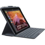 Logitech Slim Folio &uuml;mbris juhtmevaba Bluetooth-klaviatuuriga iPad 5. ja 6. p&otilde;lvkonnale (A1893, A1954, A1822, A1823)