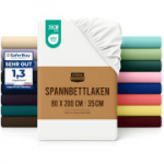 Utopia Bedding voodilina, 80 &times; 200 cm, valge, pol&uuml;ester