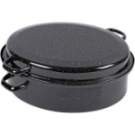 Kochstar ovaalne kastrul, roostevabast terasest, 38 cm, must (32711038)