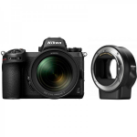 Nikon Z6 II + 24-70mm f/4 S + objektiivi adapter FTZ