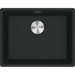 Franke Maris MRG 210-52, fragranit, sh ventiil (vajutusupuga avatav), matt must