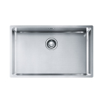 Franke BOX BXX 210/110-68 (nupuga avatav), roostevaba teras