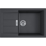 Franke SIRIUS S2D 611-78XL (k&auml;sitsi avatav), Tectonite, Carbon