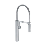 Franke PESCARA XL, v&auml;ljat&otilde;mmatava du&scaron;ivoolikuga, roostevaba teras