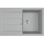 Franke S2D 611-78 (k&auml;sitsi avatav), Tectonite, Urban grey