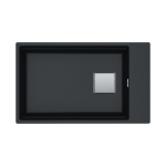 Franke KUBUS 2 KNG 110-62, Fragranit, vajutusnupuga, onyx