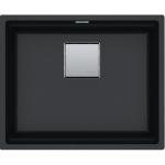 Franke KNG 110-52, vajutusnupuga, onyx