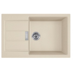 Franke SIRIUS S2D 611-78XL (k&auml;sitsi avatav), Tectonite, beež